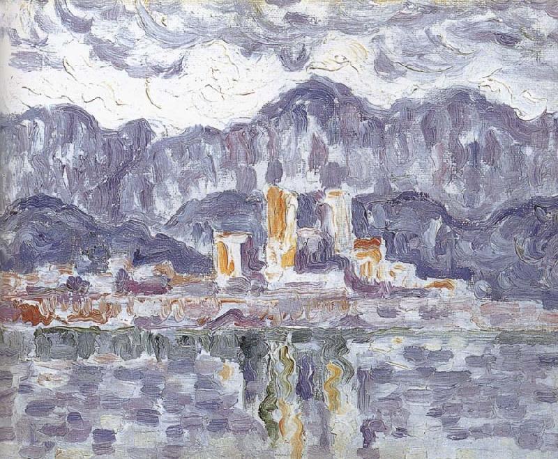 Paul Signac Study of cloudy sky oil painting picture